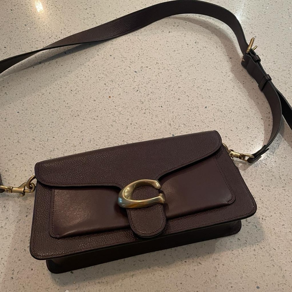 Coach Tabby 36 in Oxblood Color